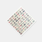 麻雀タイル スタンダードカクテルナプキン (角)