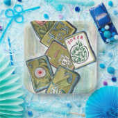 麻雀タイル ペーパープレート (パーティー)