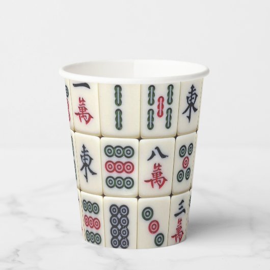 麻雀タイル 紙コップ (左)