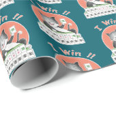 麻雀タイル_i勝ち黒猫ラッピング紙 ラッピングペーパー (ロールコーナー)