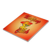 麻雀チック#5 タイル (側面)