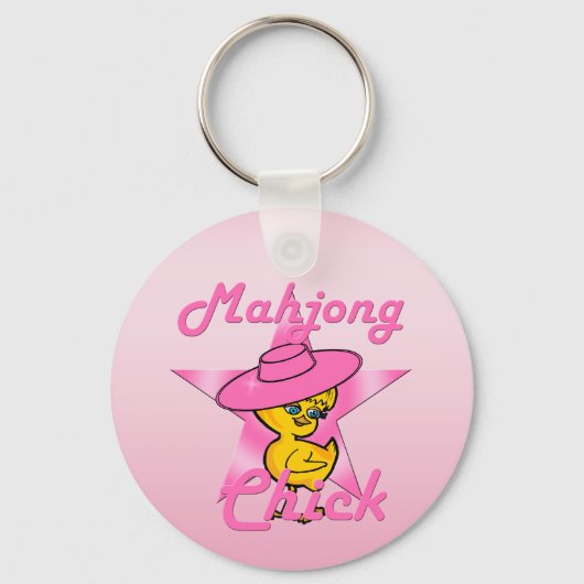 麻雀チック#8 キーホルダー (正面)