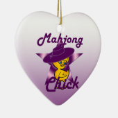 麻雀チック#9 セラミックオーナメント (右)