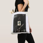 麻雀トートバッグと1の竹の広東語 トートバッグ (クローズアップ)