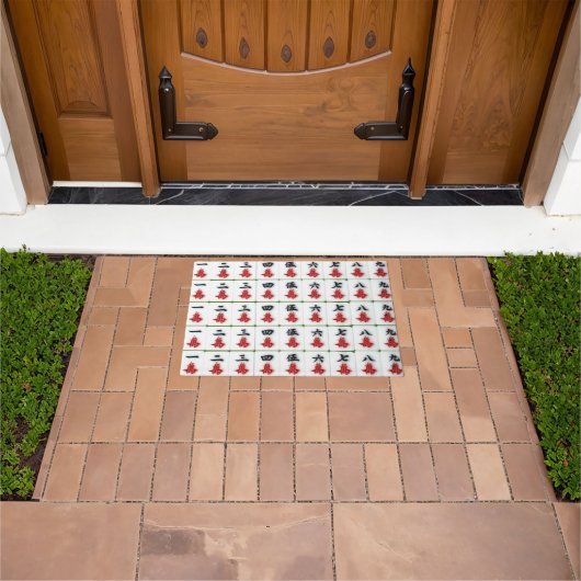 麻雀ドアマット ドアマット (室外)