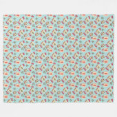 麻雀ドラゴンタイルフリースブランケット フリースブランケット (正面(横))