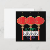 麻雀ニュースホリデー平カード 招待状 (正面/裏面)