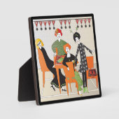 麻雀バナー新年 フォトプラーク (正面)