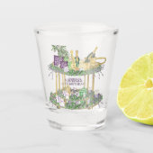 麻雀バーカートカスタム ショットグラス (正面)