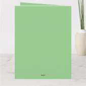 麻雀パンダかわいいおもしろい カード (裏面)