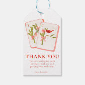 麻雀パーティー ギフトタグ (正面)