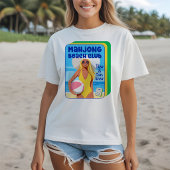 麻雀ビーチクラブサマーチシャツ Tシャツ