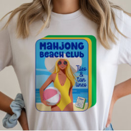 麻雀ビーチクラブサマーチシャツ Tシャツ