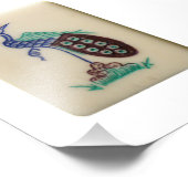 麻雀ピーコックのタイル写真プリント フォトプリント (角)