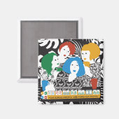 麻雀フレンズ磁石 マグネット (正面/裏面)