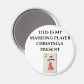 麻雀プレゼント マグネット (正面/裏面)