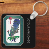 麻雀ホリデーキーケース キーホルダー (裏面)