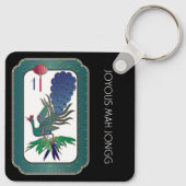 麻雀ホリデーキーケース キーホルダー (裏面)