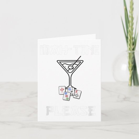 麻雀マおもしろいー・チニ・テール・ジョーク麻雀 カード (正面)