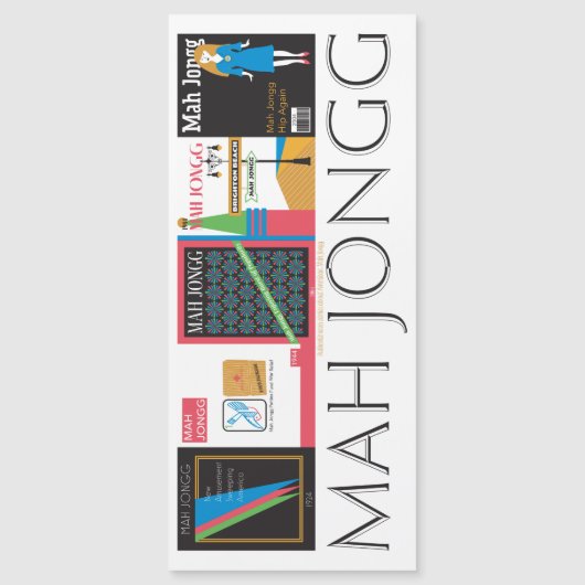 麻雀マガジン・マグネットカード (正面)