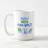 麻雀マガールズウォーターカラータイル コーヒーマグカップ (左)