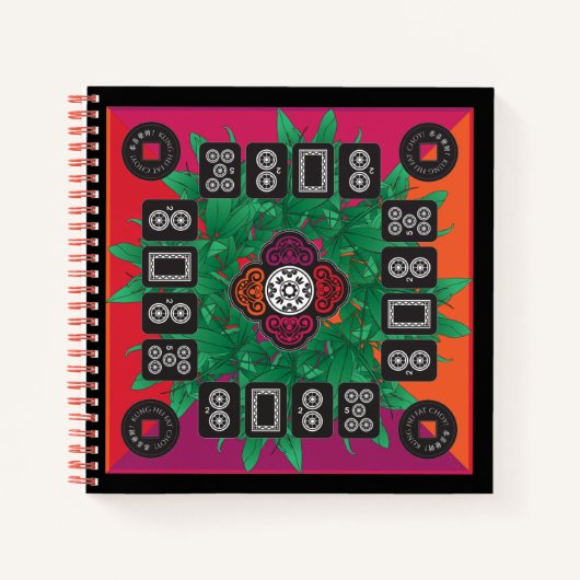 麻雀マネーツリー2025ノートブック ノートブック (正面)