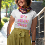 麻雀マージャンチョンピンク引用文かわいいおもしろい Tシャツ<br><div class="desc">この麻雀ピンクの麻雀引用文Tシャツとスタイルで麻雀への愛を示しなさい。このよくはしゃぐデザインはピンク色のおもしろい引用文を備え鮮やか、ゲームの夜や外出に最適な選択カジュアルである。性格のtouchを持つ麻雀に対する情熱に対するキュートで快適な方法だ。</div>