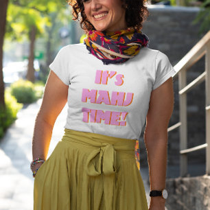 麻雀マージャンチョンピンク引用文かわいいおもしろい Tシャツ