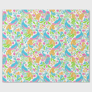 麻雀ラッピング紙 ラッピングペーパー