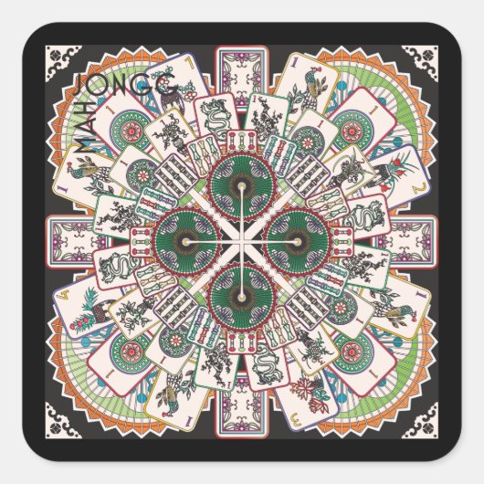 麻雀リメリック コング ステッカー (正面)