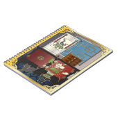 麻雀レッドキャビネットノートブック ノートブック (左側)