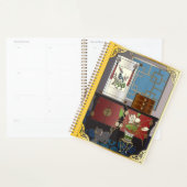 麻雀レッドキャビネットプランナー プランナー手帳 (ディスプレー)