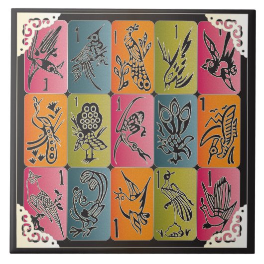 麻雀ワンバム タイル (正面)