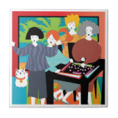 麻雀勝ち牌 タイル (正面)