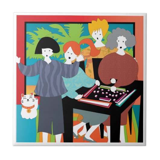 麻雀勝ち牌 タイル (正面)