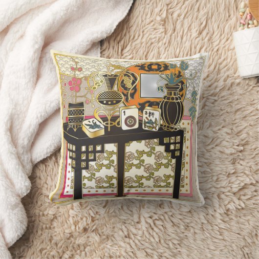 麻雀台 クッション (ブランケット)