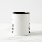 麻雀好きにしかわからない ツートーンマグカップ (中央)
