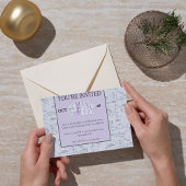 麻雀招待状とタイルとトワール