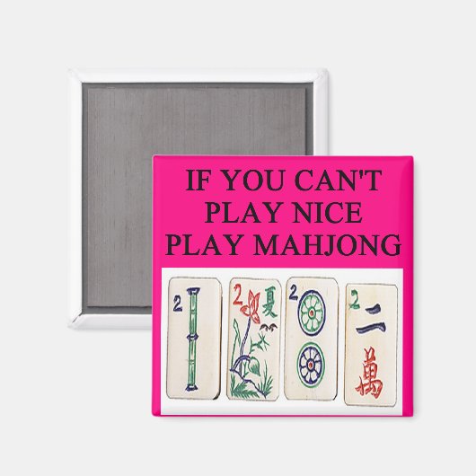 麻雀棋士 マグネット (正面/裏面)