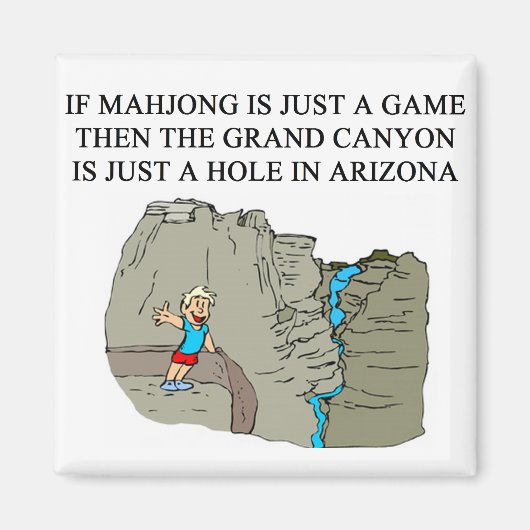 麻雀棋士 マグネット (正面)