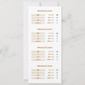 麻雀点棒　２ 招待状 (裏面)