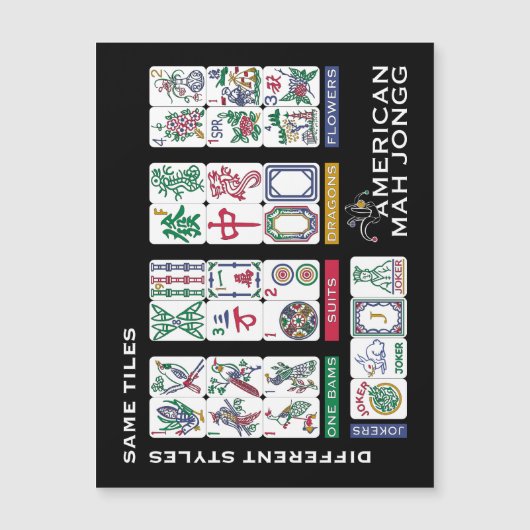 麻雀牌同じ (正面)