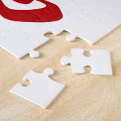 麻雀牌 九萬 / NINE OF CHARACTERS -MAHJONG TILE- ジグソーパズル (側面)