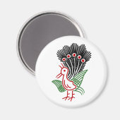 麻雀牌 1索 イーソウロゴのみ-01 マグネット (正面/裏面)