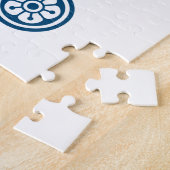 麻雀牌 8筒 / EIGHT OF CIRCLES -MAHJONG TILE- ジグソーパズル (側面)