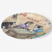 麻雀犬 –  ペーパープレート (アングル)