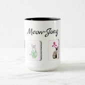 麻雀猫牌 マグカップ (中央)