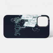 麻雀芸術的瓦 iPhoneケース (裏面横)
