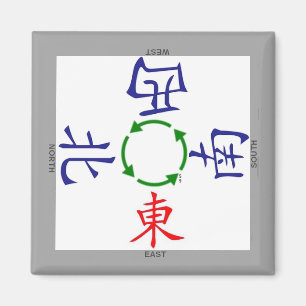 麻雀風計 マグネット