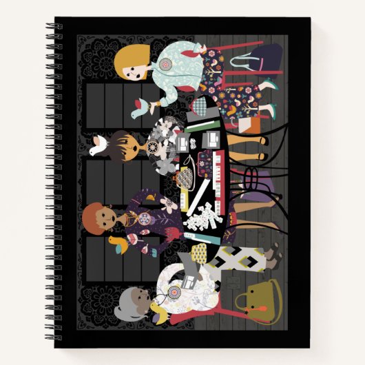 麻雀鳥帳 ノートブック (正面)